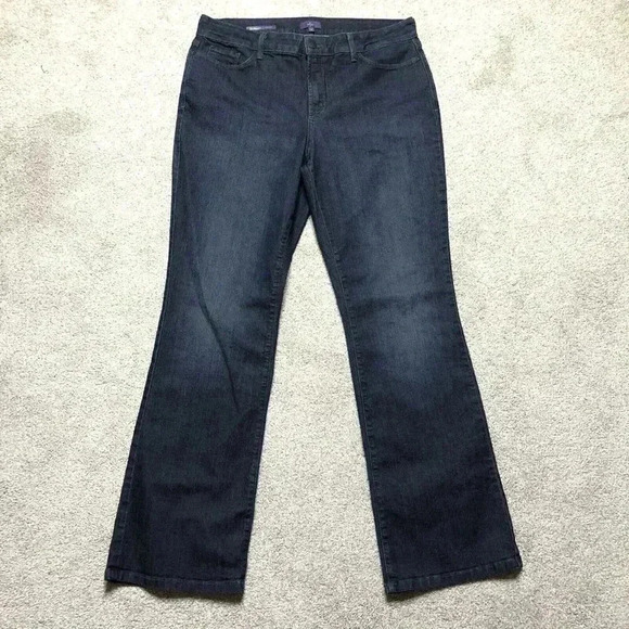 J. Jill Jeans Boot Cut Dark Wash Barbara - Picture 1 of 11